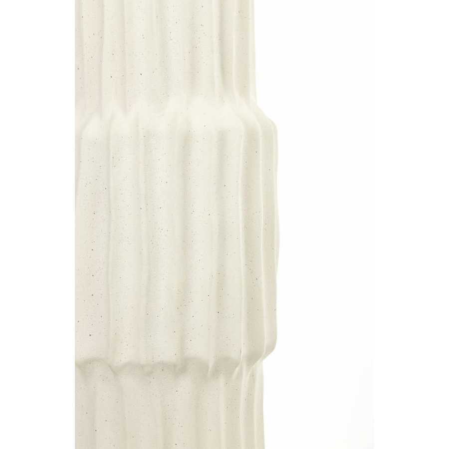 Light and Living Longa Vase - Cream - Large