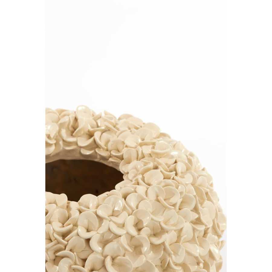 Light and Living Phylia Vase - Cream - Small