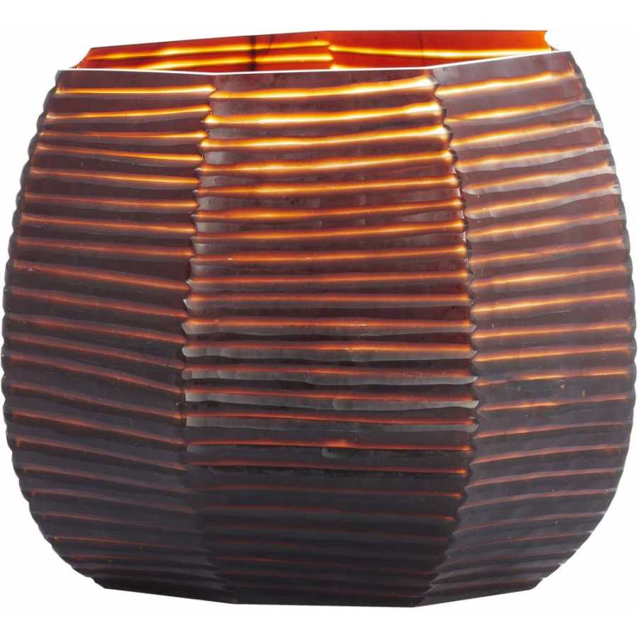 Light and Living Maeva Vase - Brown - Large