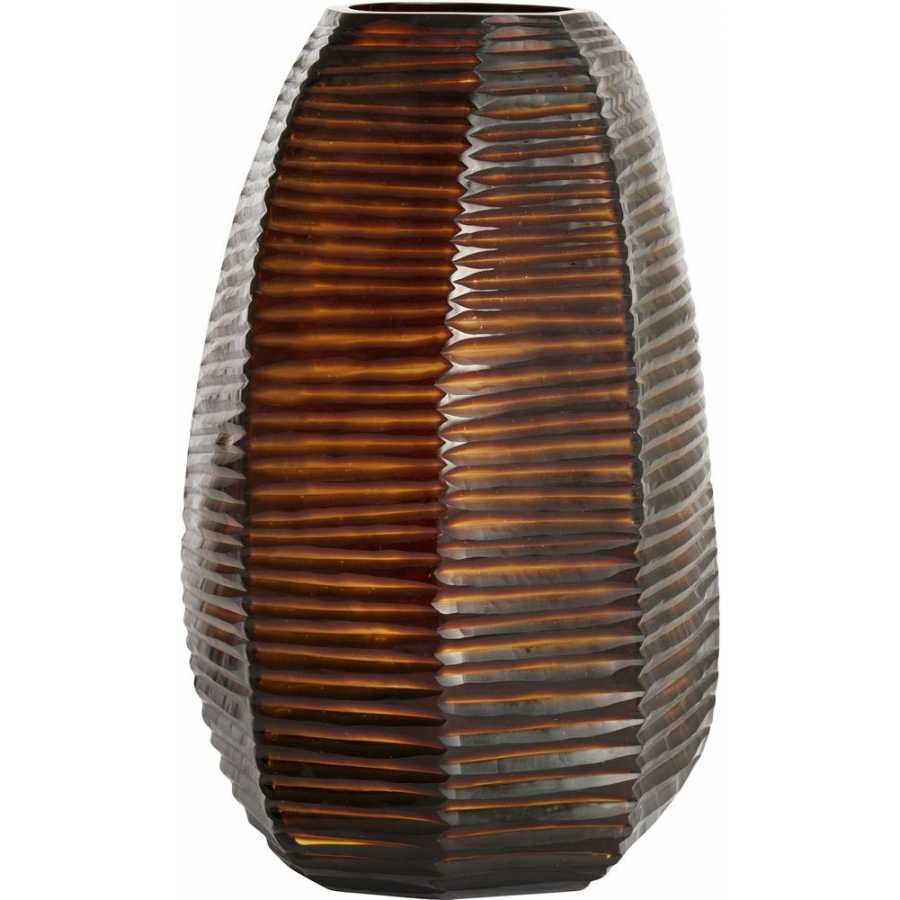 Light and Living Maeva Tall Vase - Brown - Large