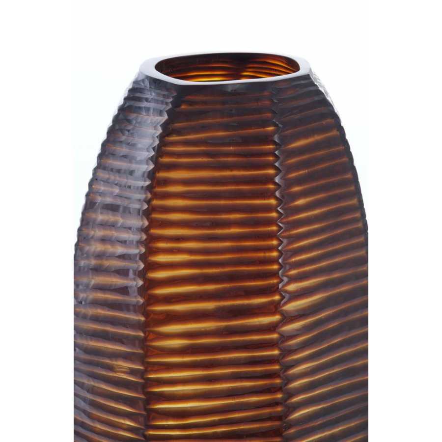 Light and Living Maeva Tall Vase - Brown - Large