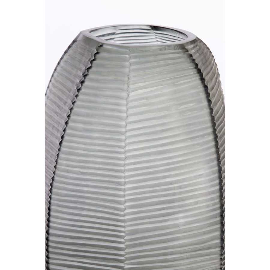 Light and Living Maeva Tall Vase - Smoked Grey - Large