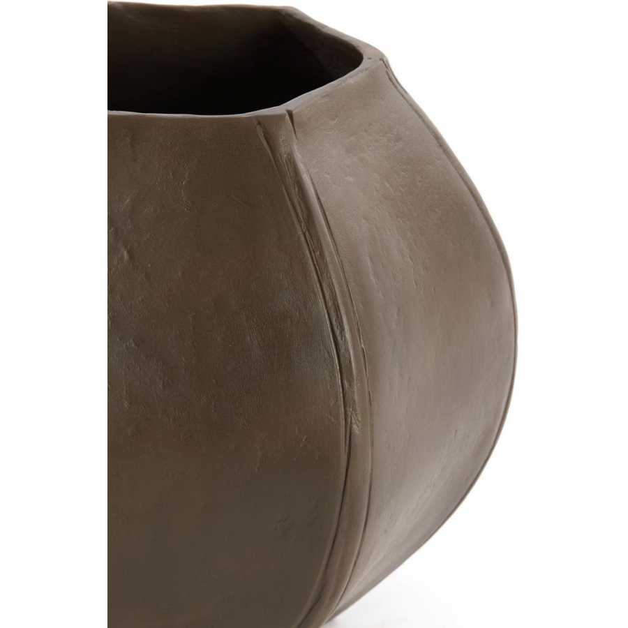 Light and Living Melis Vase - Brown - Large
