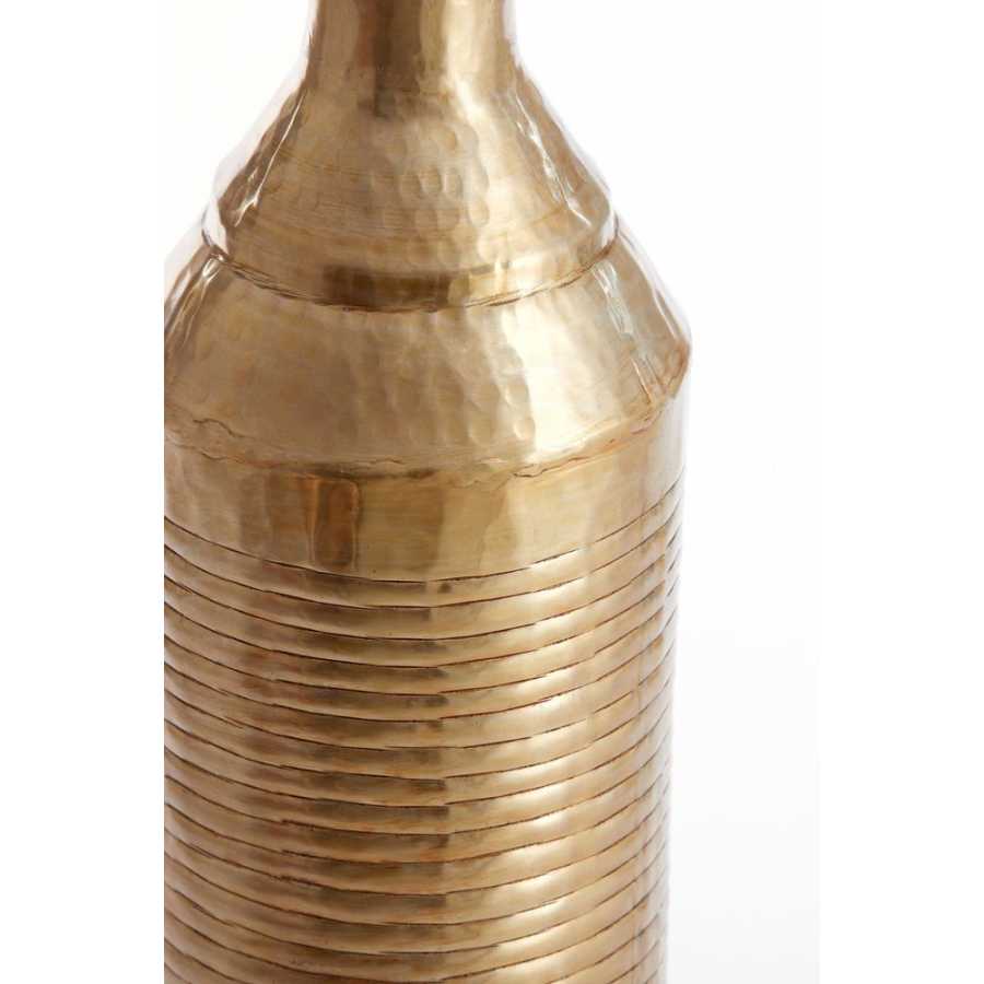 Light and Living Lisboa Thin Vase - Light Gold - Small