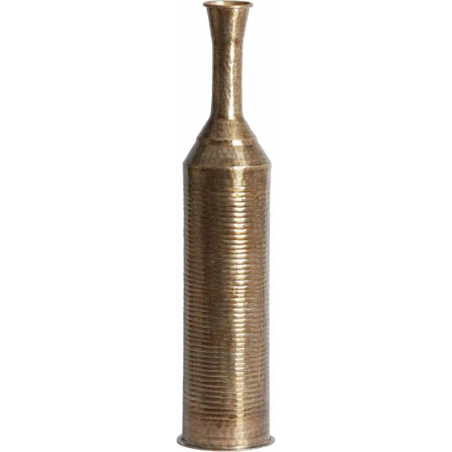 Light and Living Lisboa Thin Vase - Antique Gold - Small