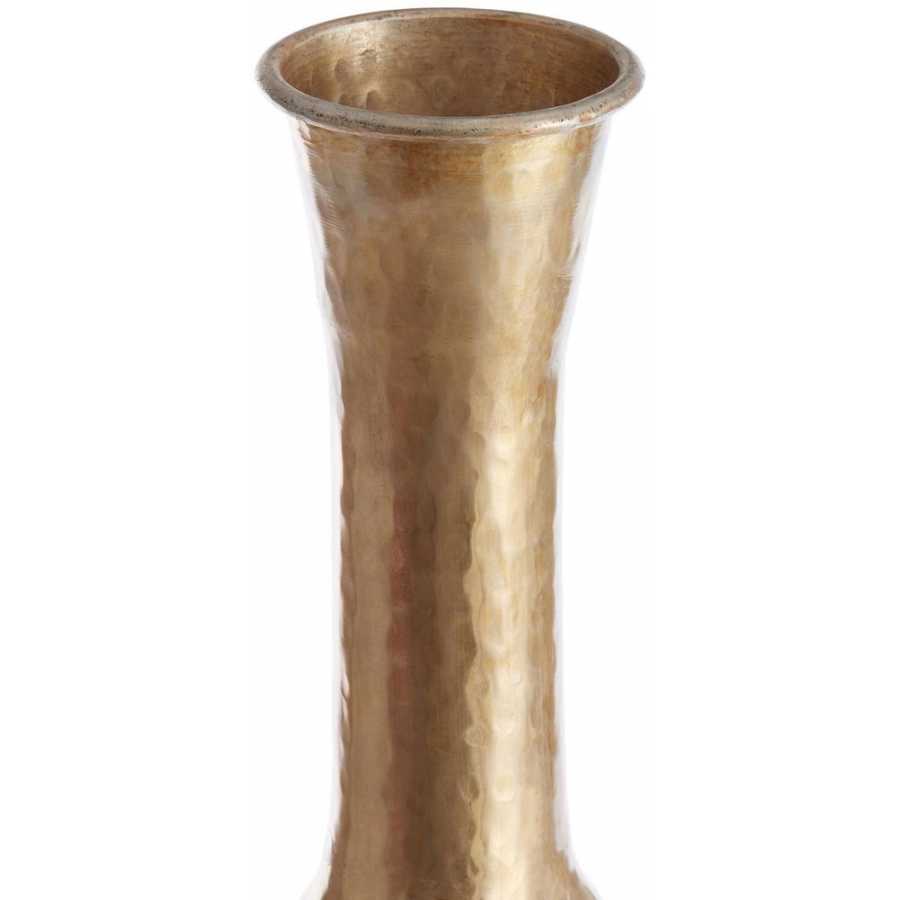 Light and Living Lisboa Thin Vase - Light Gold - Large