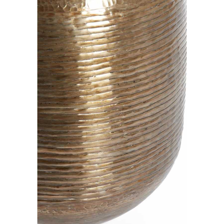 Light and Living Lisboa Vase - Antique Gold - Small