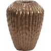 Light and Living Cacti Long Vase - Antique Bronze