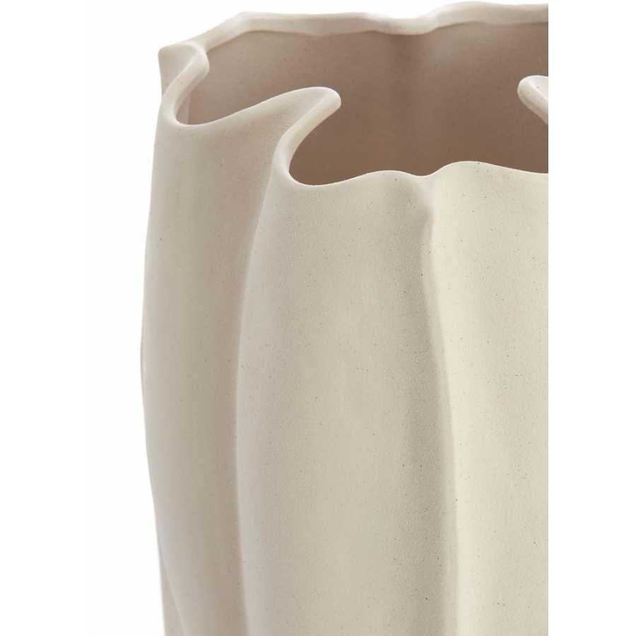 Light and Living Sanguli Tall Vase - Cream