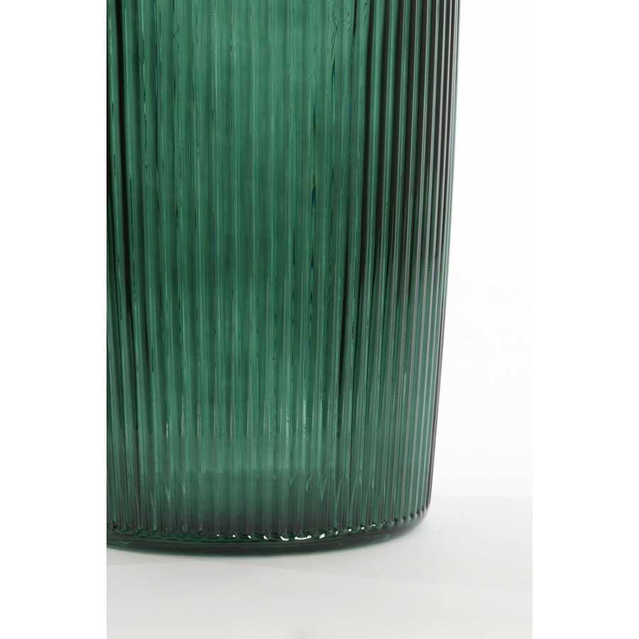 Light and Living Campos Vase - Dark Green