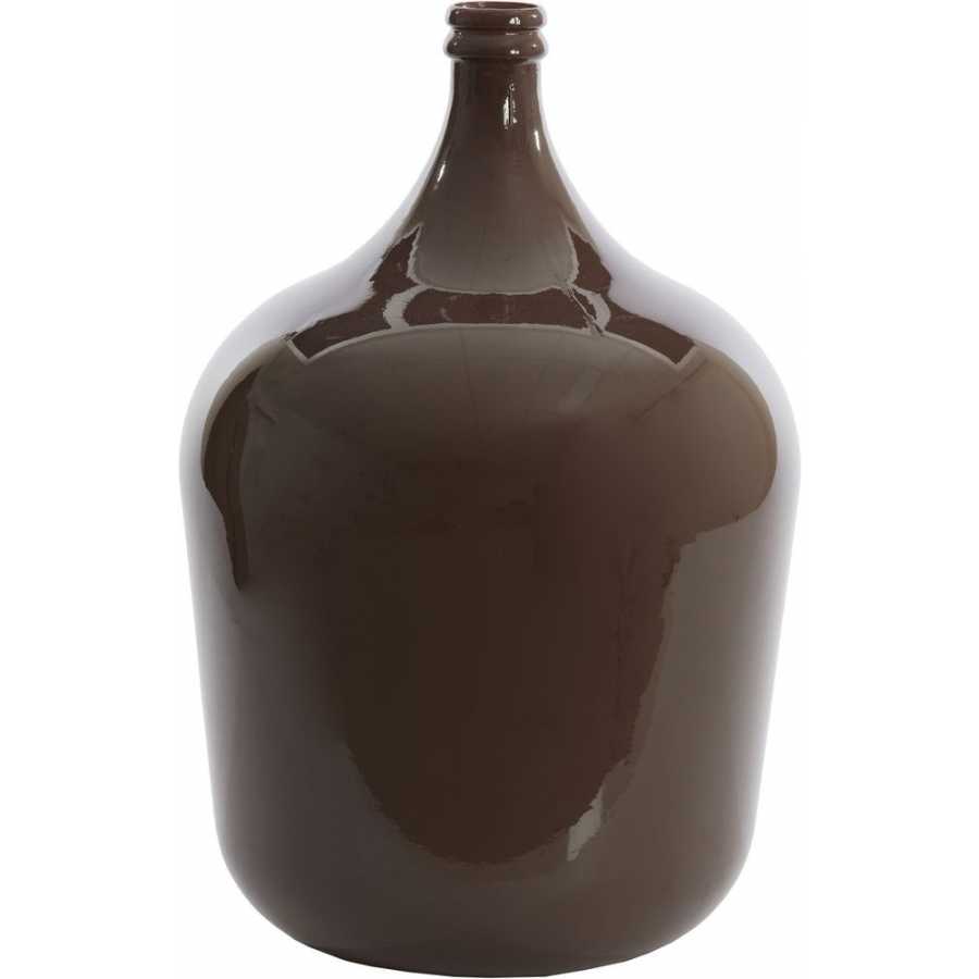 Light and Living Inca Vase - Dark Brown - Large