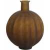 Light and Living Palloci Round Vase - Matt Bronze & Green