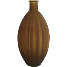 Light and Living Palloci Tall Floor Vase - Matt Bronze & Green