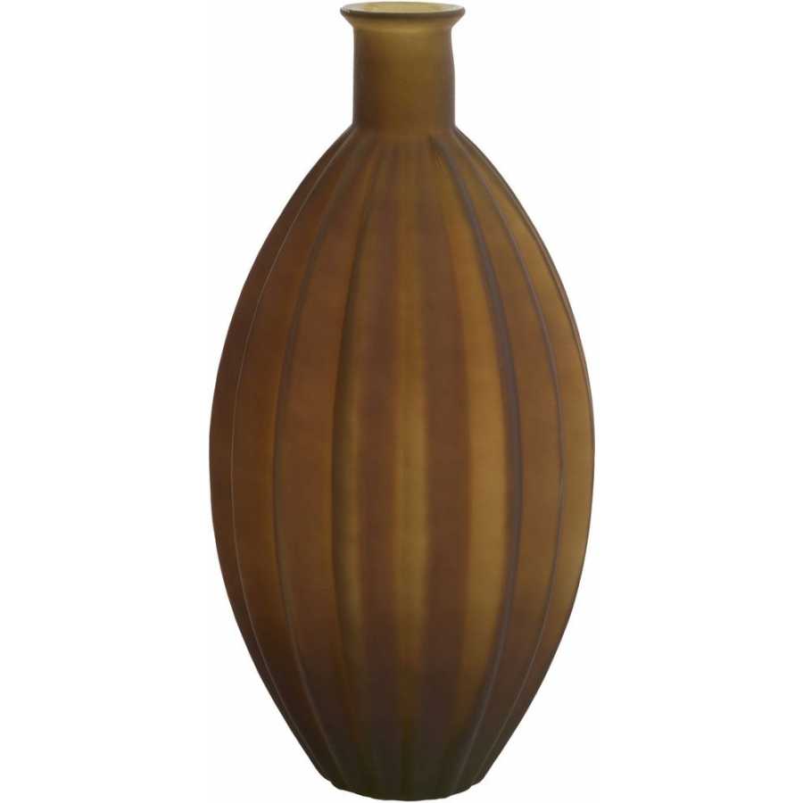 Light and Living Palloci Tall Vase - Matt Bronze & Green