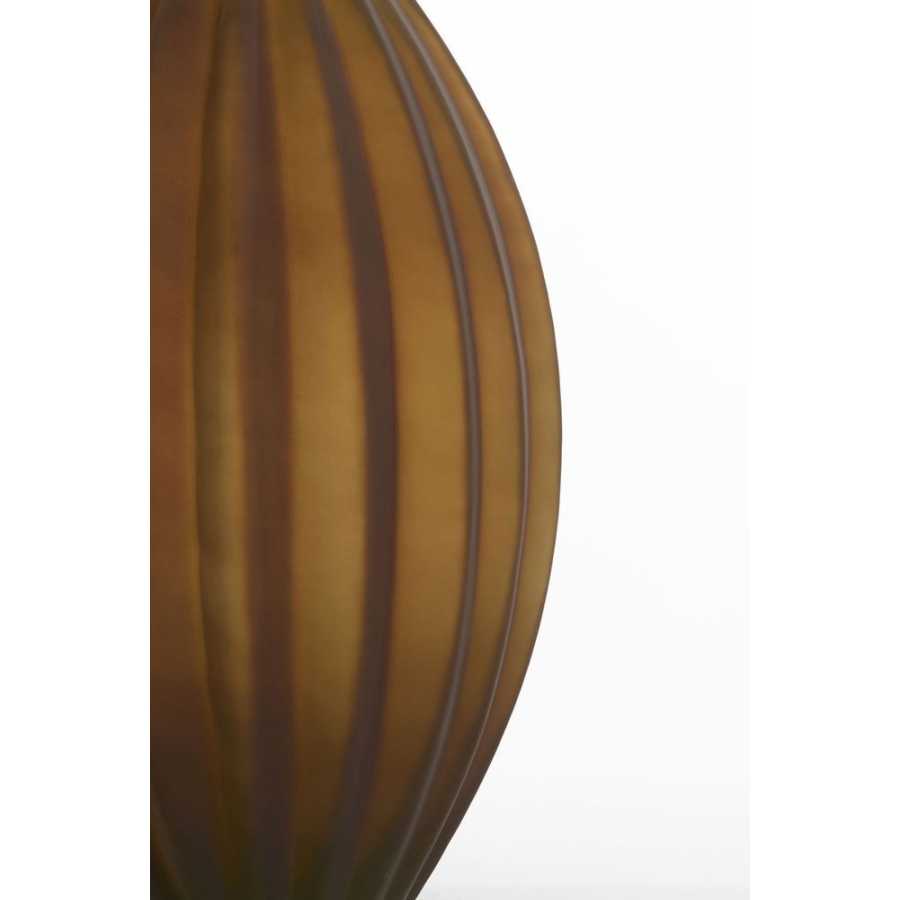 Light and Living Palloci Tall Vase - Matt Bronze & Green