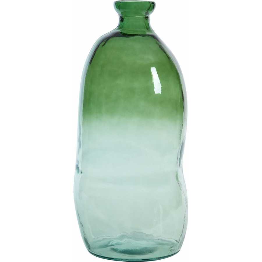 Light and Living Altino Vase - Dark Green & Light Green
