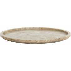 Light and Living Astia Marble Tray - Brown
