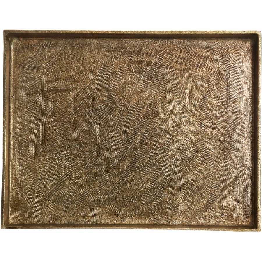 Light and Living Zev Tray - Antique Bronze - Small