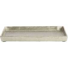 Light and Living Zev Tray - Antique Silver