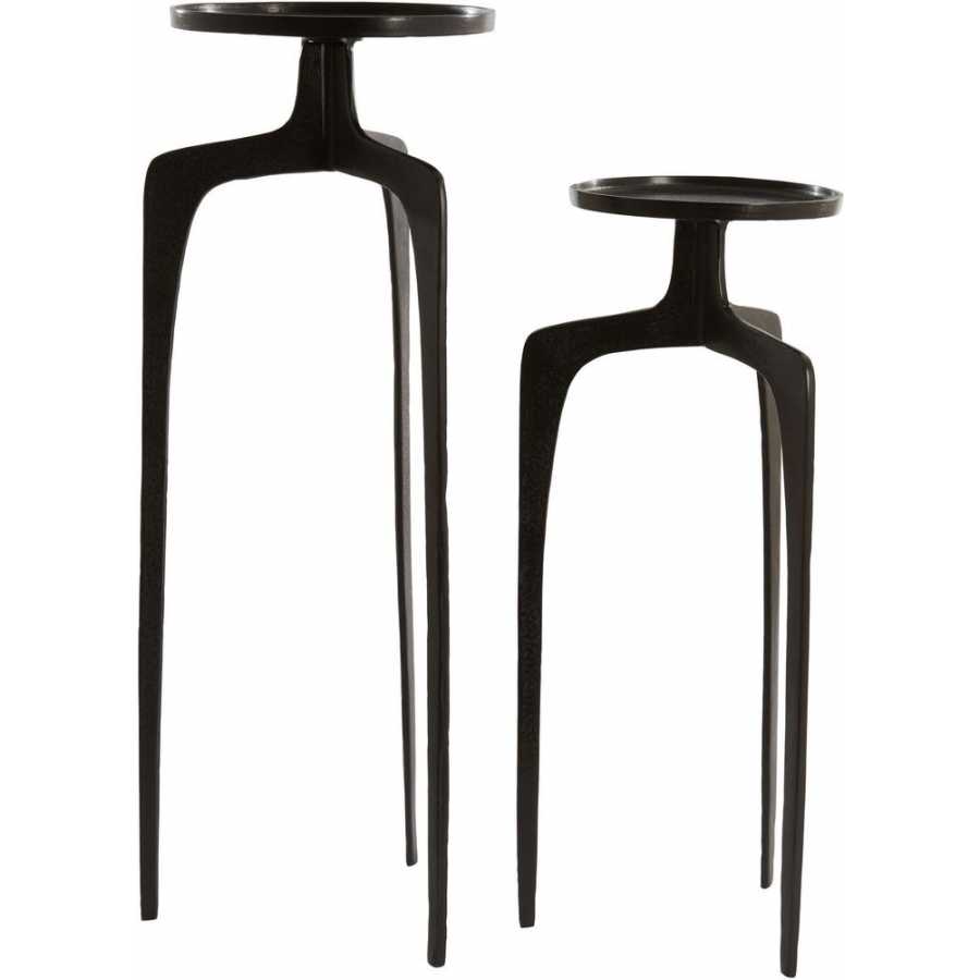 Light and Living Pano High Side Tables - Set of 2