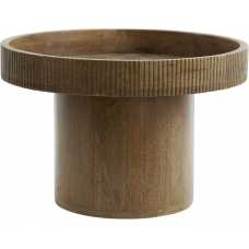 Light and Living Kalomo Side Table - Dark Brown