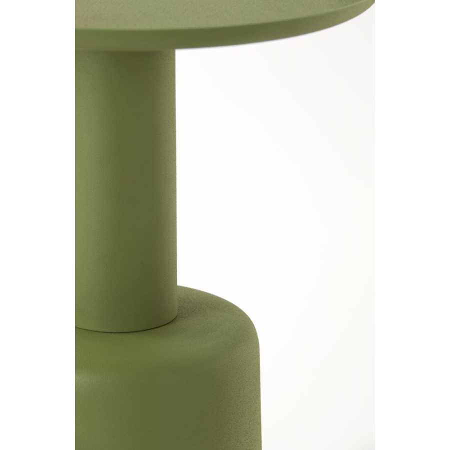 Light and Living Milaki Side Table - Green