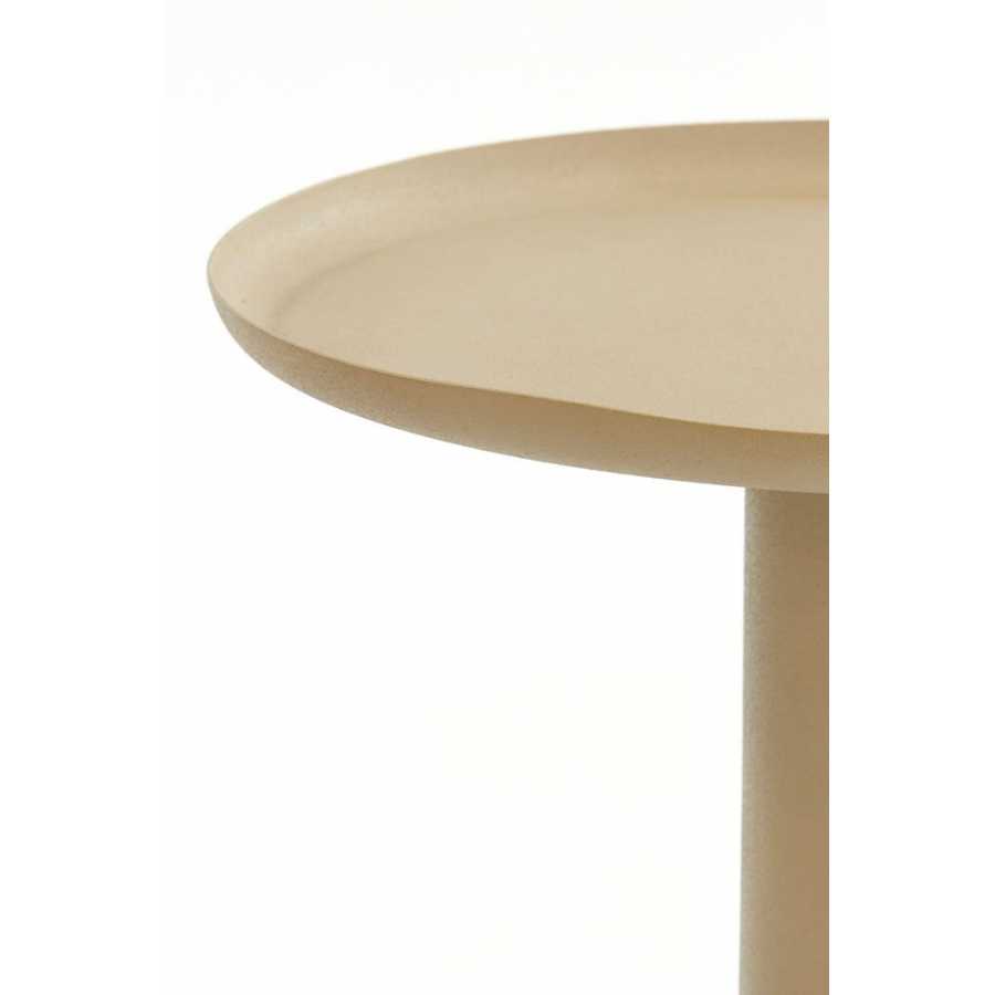 Light and Living Milaki Side Table - Beige