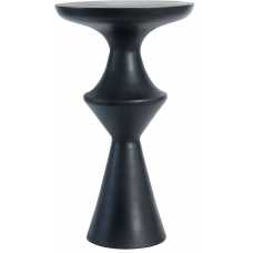 Light and Living Loboc Side Table - Matt Black