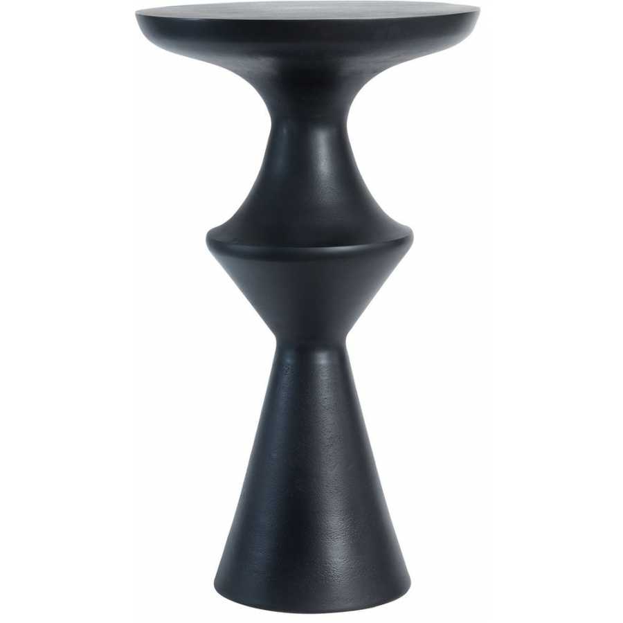 Light and Living Loboc Side Table - Matt Black - Small