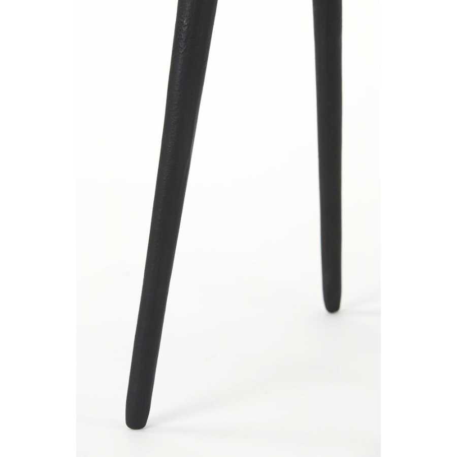 Light and Living Asarpai Side Table - Matt Black - Small