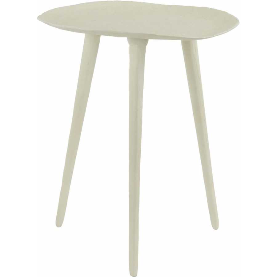 Light and Living Asarpai Side Table - Cream - Small