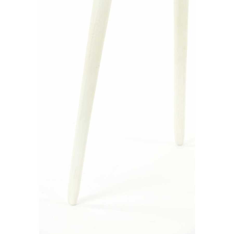 Light and Living Asarpai Side Table - Cream - Small