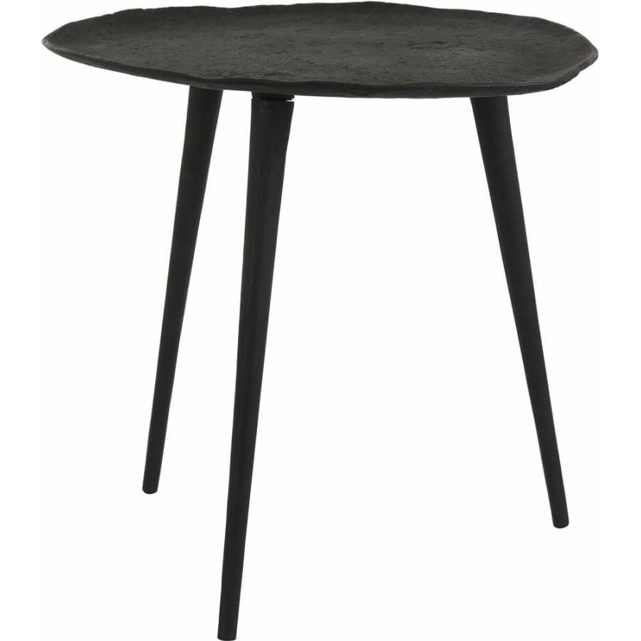 Light and Living Asarpai Side Table - Matt Black - Large