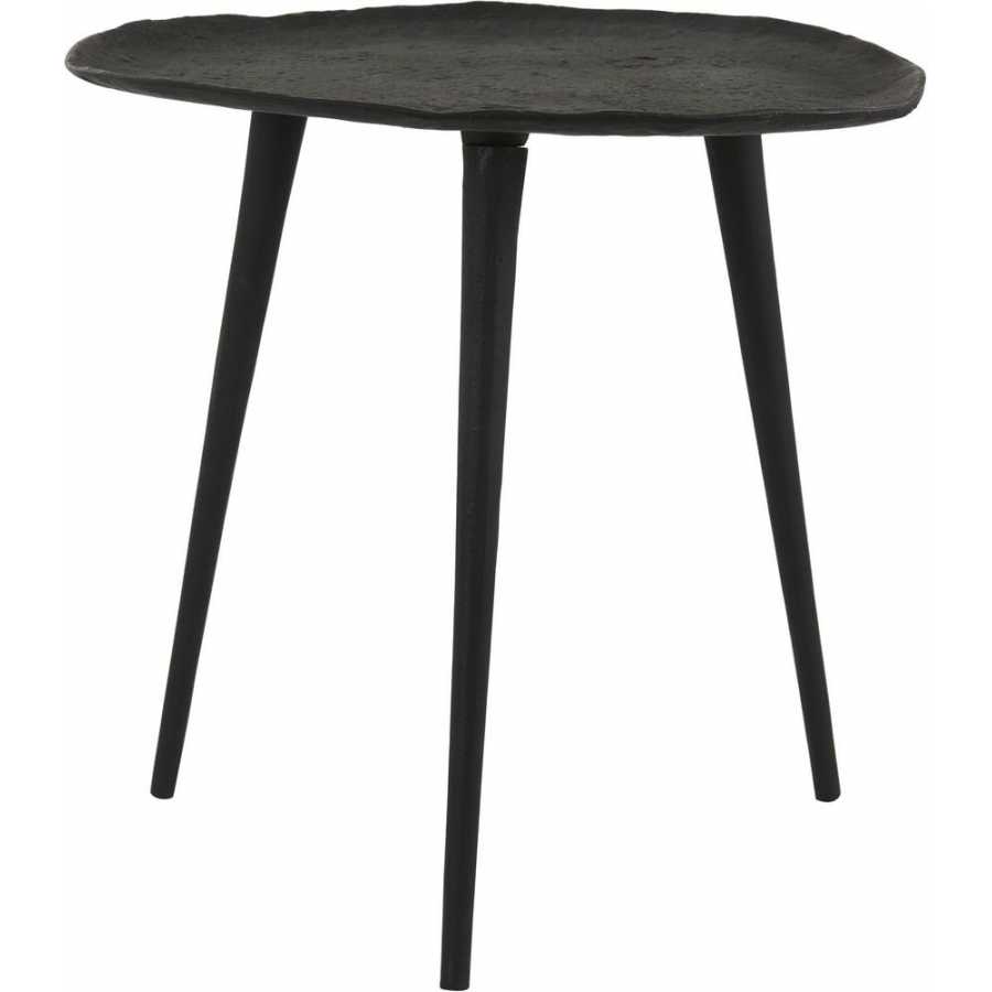 Light and Living Asarpai Side Table - Matt Black - Large