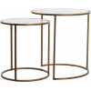 Light and Living Ferati Nest of Side Tables - Set of 2