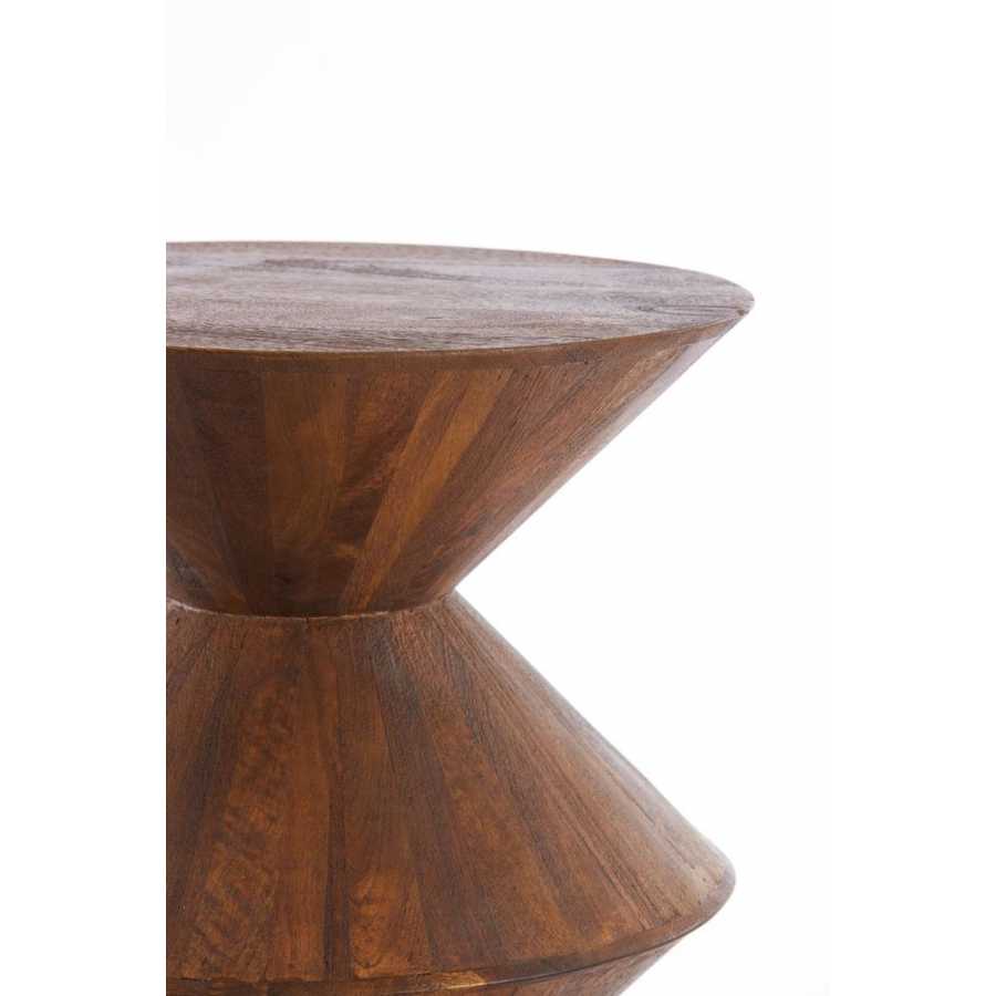 Light and Living Larus Side Table - Brown - Large