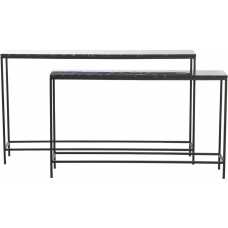 Light and Living Morena Nest of Console Tables - Set of 2
