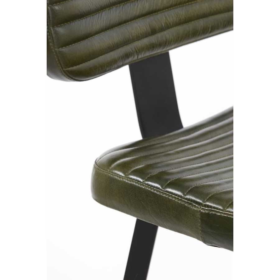 Light and Living Masana Bar Chair - Green & Black