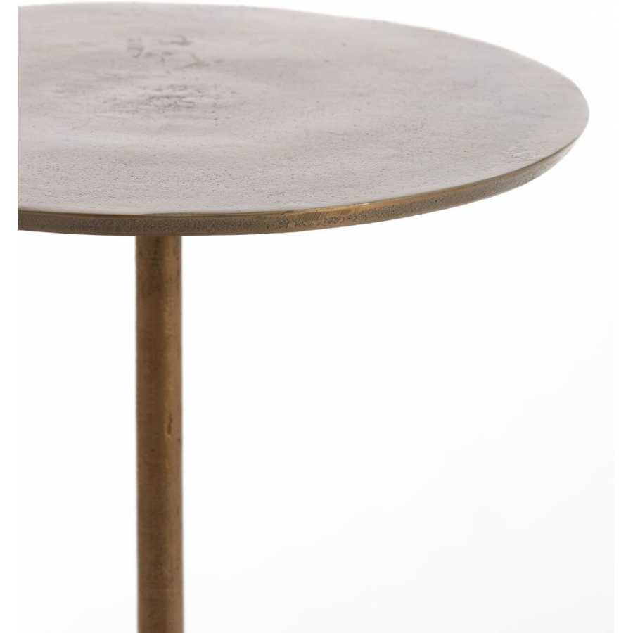 Light and Living Dimphy Side Table - Antique Bronze