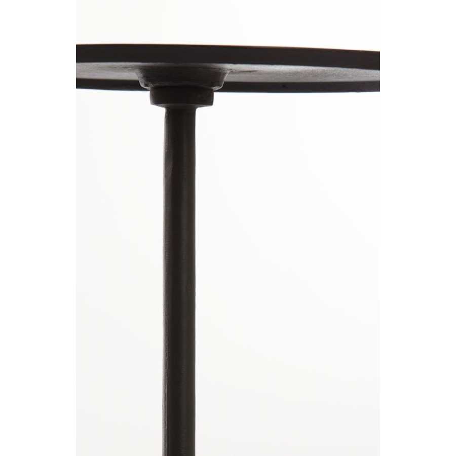 Light and Living Dimphy Side Table - Antique Lead