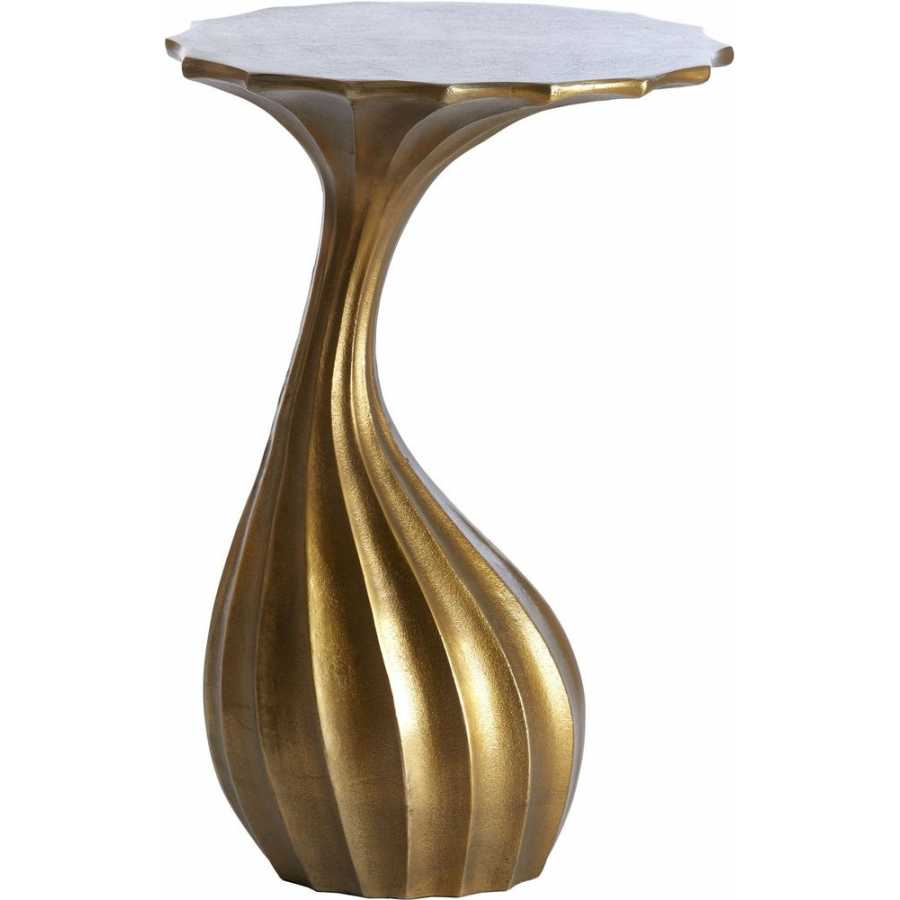 Light and Living Nyoko Side Table - Antique Bronze - Small