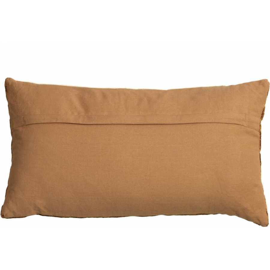 Light and Living Zirafi Rectangular Cushion - Brown