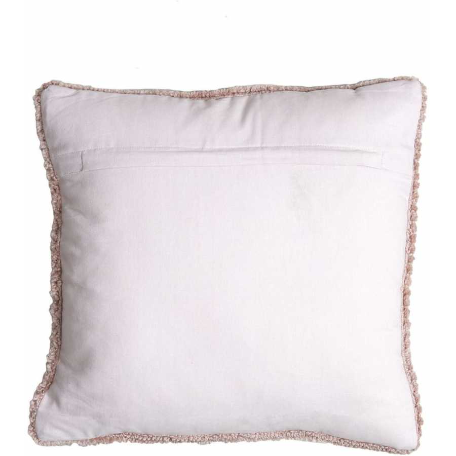 Light and Living Roby Square Cushion - Pink