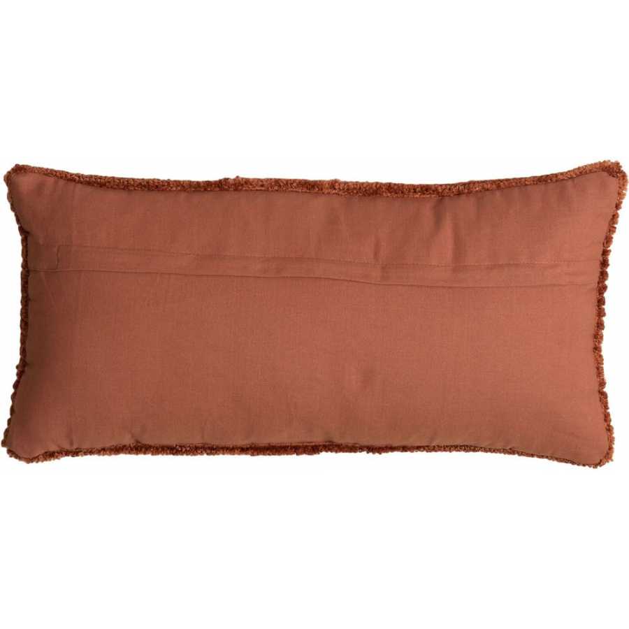 Light and Living Roby Rectangular Cushion - Rust