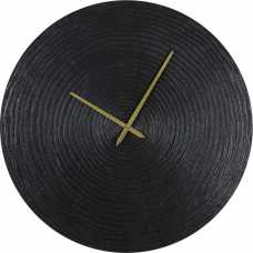 Light and Living Cervino Wall Clock - Antique Black