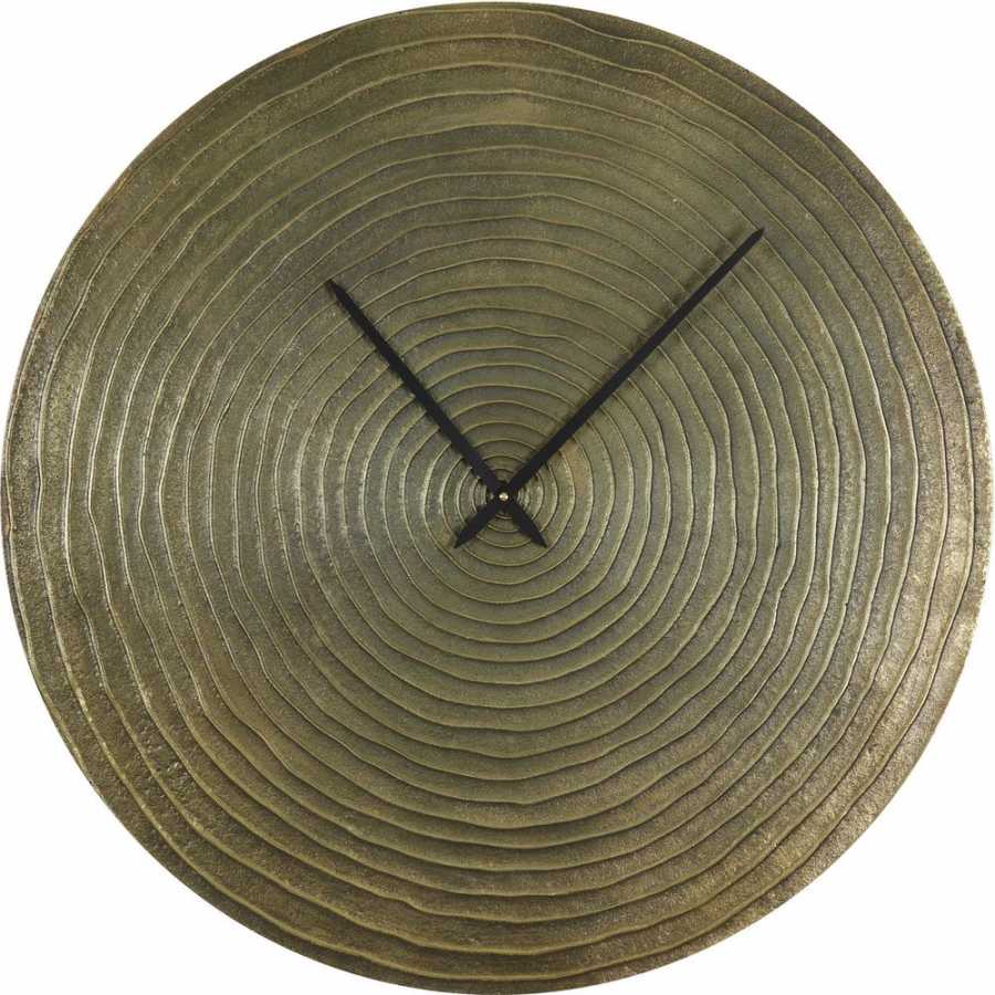 Light and Living Cervino Wall Clock - Antique Bronze - Large