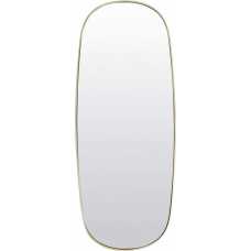 Light and Living Libra Wall Mirror - Clear & Gold