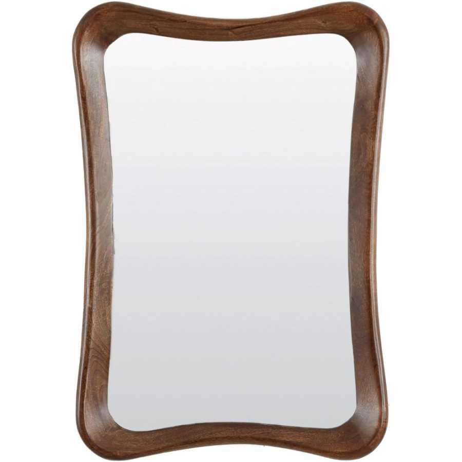 Light and Living Alamos Wall Mirror - Russet