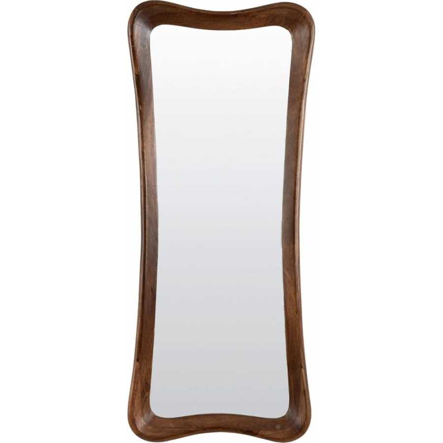 Light and Living Alamos Long Wall Mirror - Russet