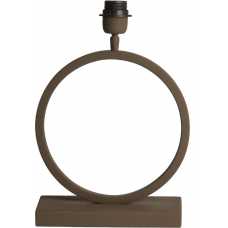 Light and Living Liva Table Lamp Base - Brown